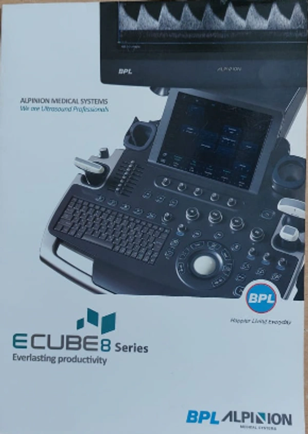 BPL Alpinion Medical Systems 3D-4D Color Doppler Alpinion Model E-Cube 8 Diamond - Static